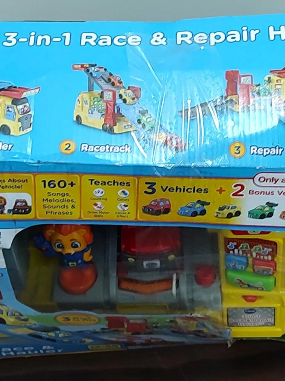 LPN - VTech 3-in-1 Race & Repair Hauler Toy Truck